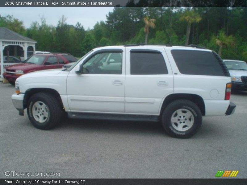 Summit White / Tan/Neutral 2006 Chevrolet Tahoe LT 4x4