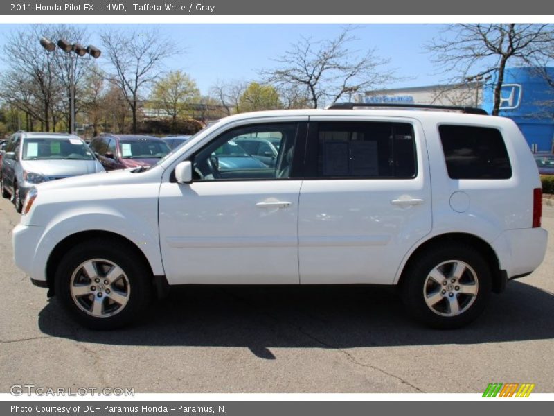 Taffeta White / Gray 2011 Honda Pilot EX-L 4WD