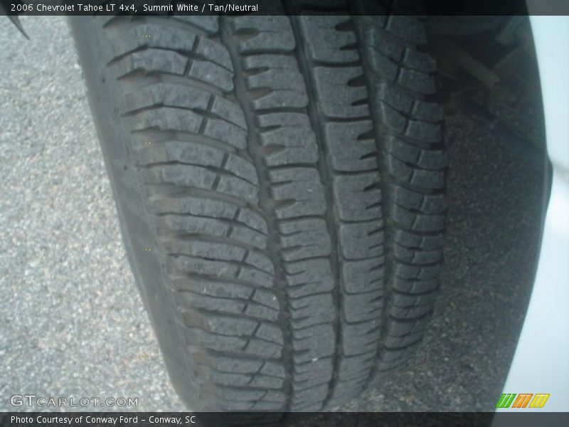 Summit White / Tan/Neutral 2006 Chevrolet Tahoe LT 4x4