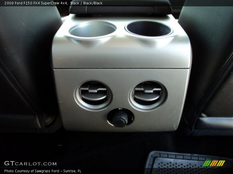 Black / Black/Black 2009 Ford F150 FX4 SuperCrew 4x4