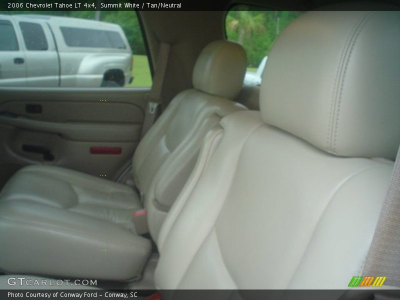 Summit White / Tan/Neutral 2006 Chevrolet Tahoe LT 4x4