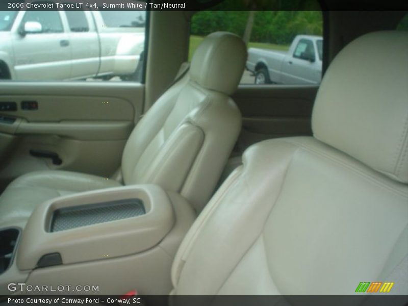 Summit White / Tan/Neutral 2006 Chevrolet Tahoe LT 4x4