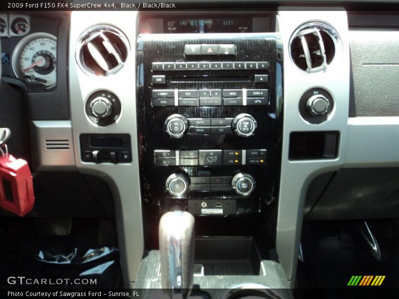 Black / Black/Black 2009 Ford F150 FX4 SuperCrew 4x4