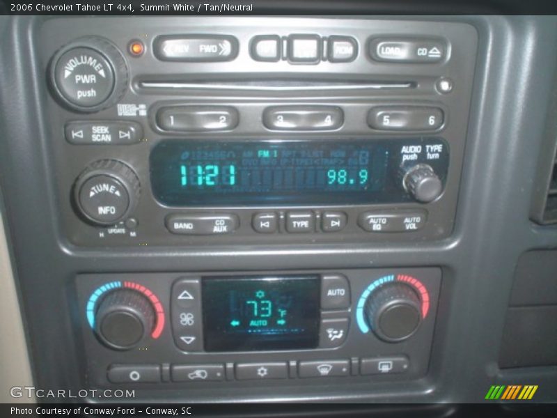 Summit White / Tan/Neutral 2006 Chevrolet Tahoe LT 4x4