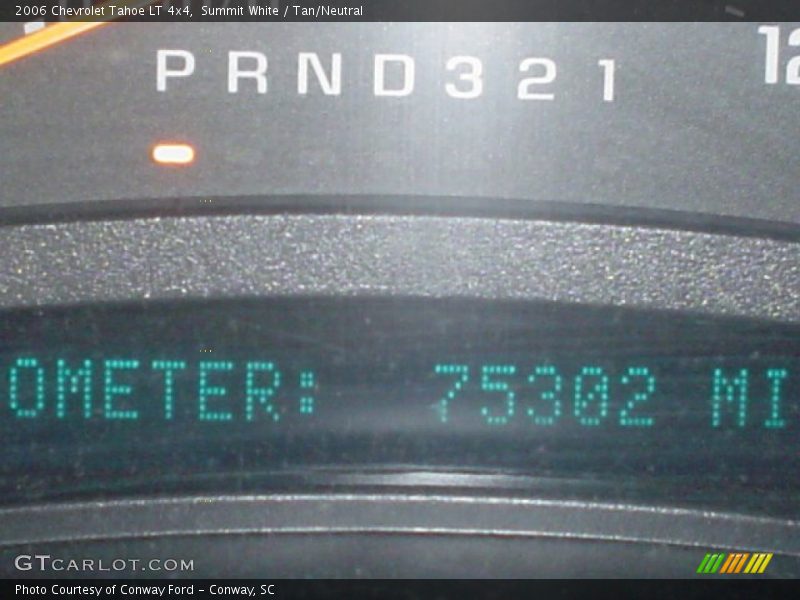 Summit White / Tan/Neutral 2006 Chevrolet Tahoe LT 4x4