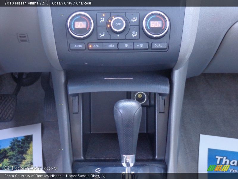 Ocean Gray / Charcoal 2010 Nissan Altima 2.5 S