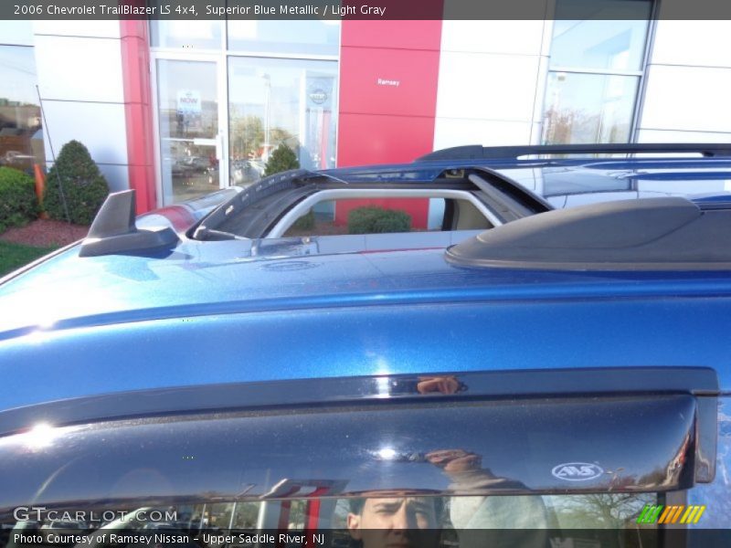Superior Blue Metallic / Light Gray 2006 Chevrolet TrailBlazer LS 4x4