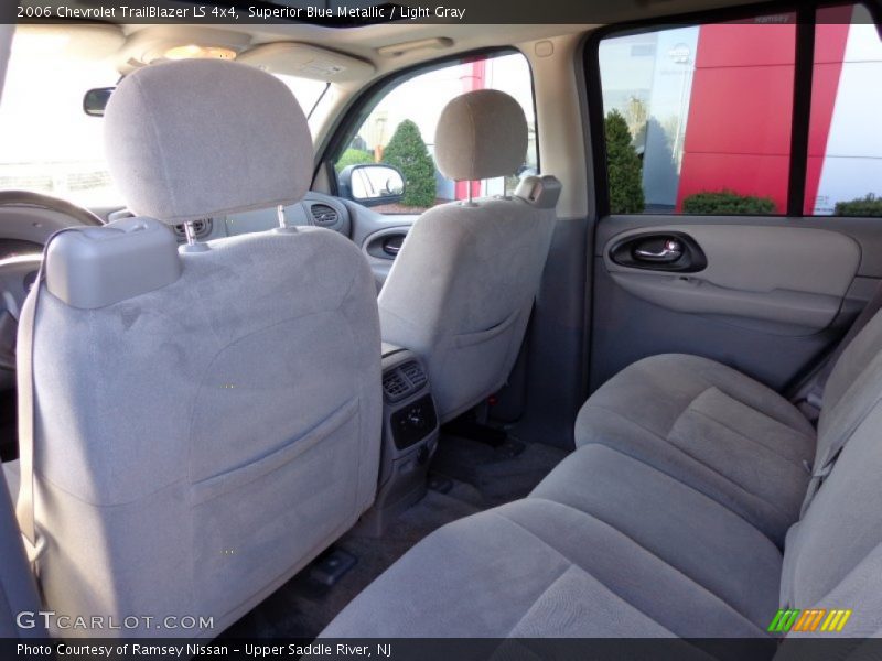Superior Blue Metallic / Light Gray 2006 Chevrolet TrailBlazer LS 4x4