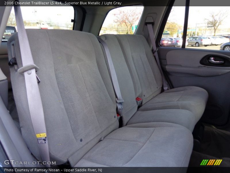 Superior Blue Metallic / Light Gray 2006 Chevrolet TrailBlazer LS 4x4
