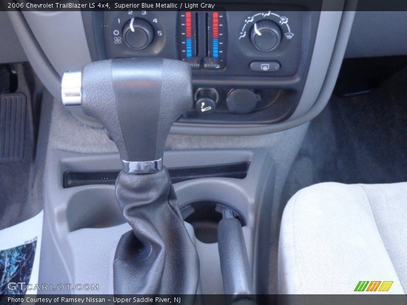 Superior Blue Metallic / Light Gray 2006 Chevrolet TrailBlazer LS 4x4