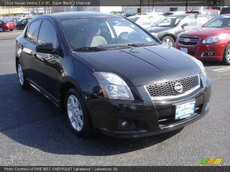 Super Black / Charcoal 2010 Nissan Sentra 2.0 SR