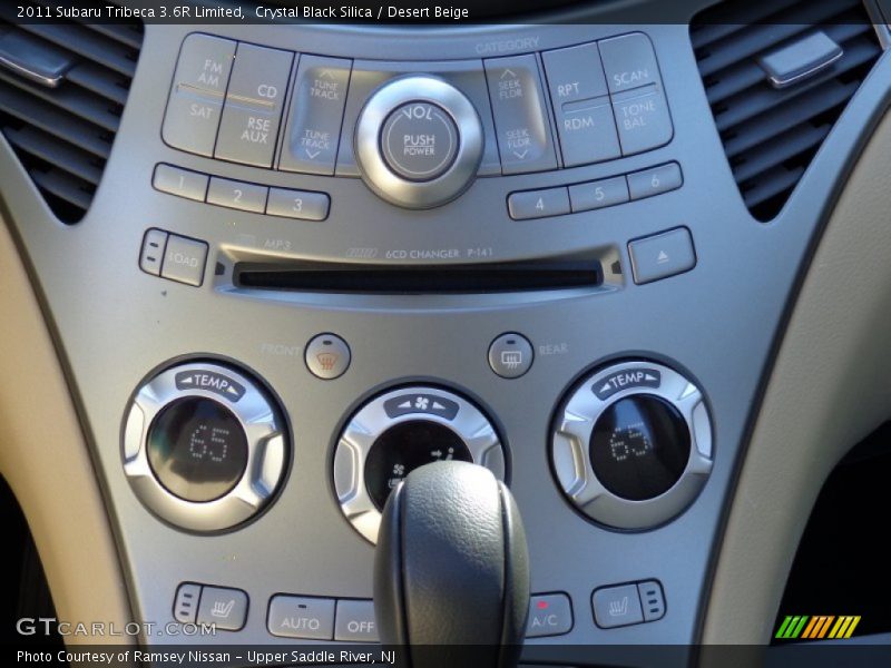 Controls of 2011 Tribeca 3.6R Limited