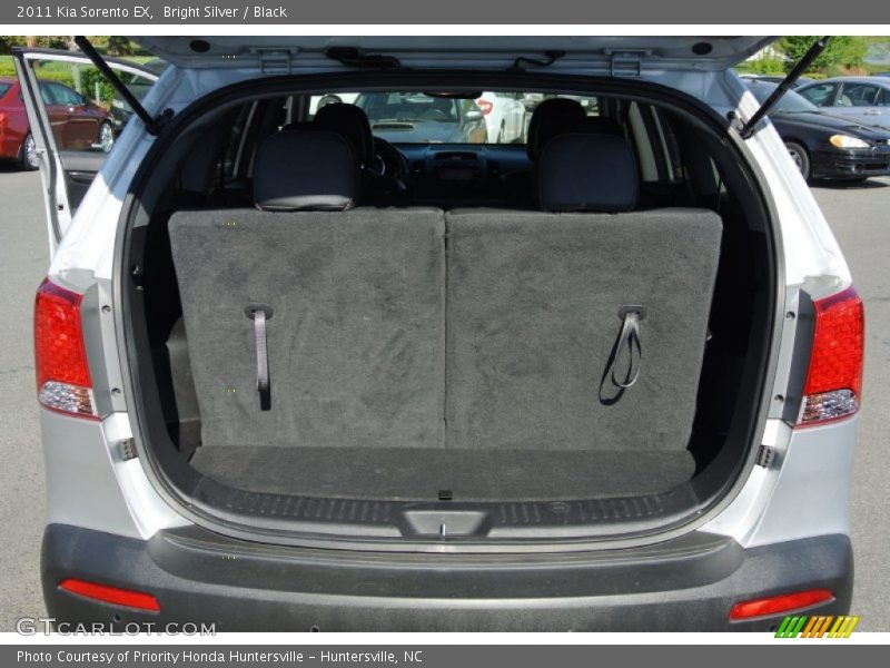Bright Silver / Black 2011 Kia Sorento EX