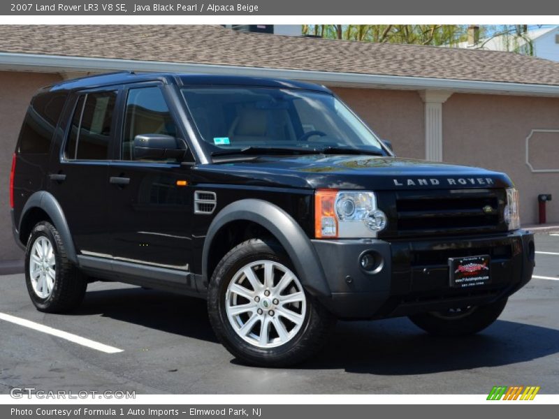 Java Black Pearl / Alpaca Beige 2007 Land Rover LR3 V8 SE