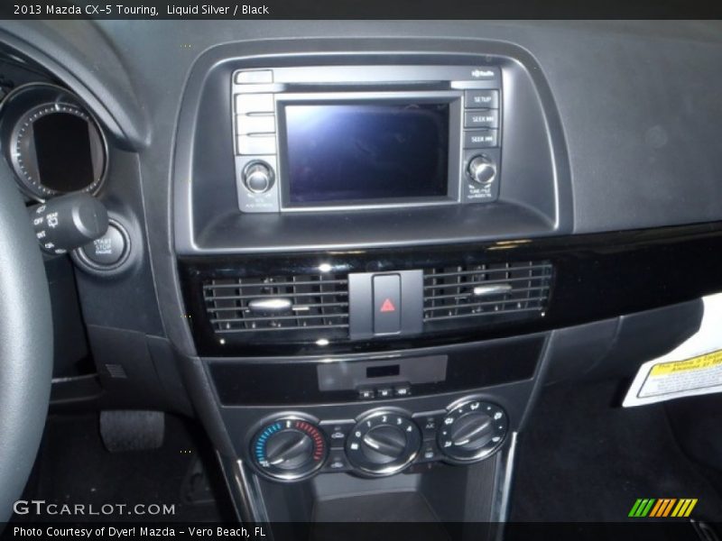 Controls of 2013 CX-5 Touring