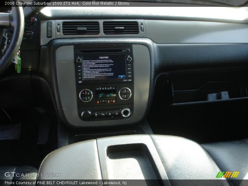 Gold Mist Metallic / Ebony 2008 Chevrolet Suburban 1500 Z71 4x4