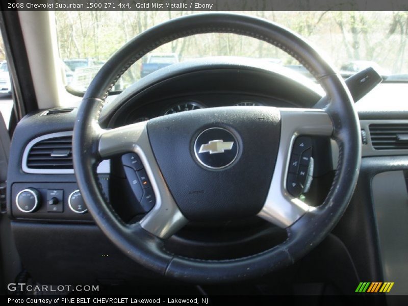 Gold Mist Metallic / Ebony 2008 Chevrolet Suburban 1500 Z71 4x4