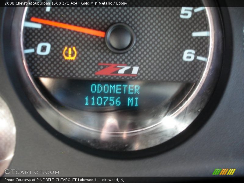 Gold Mist Metallic / Ebony 2008 Chevrolet Suburban 1500 Z71 4x4