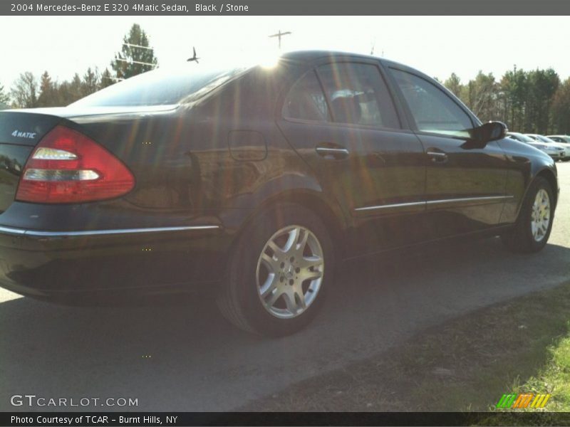 Black / Stone 2004 Mercedes-Benz E 320 4Matic Sedan