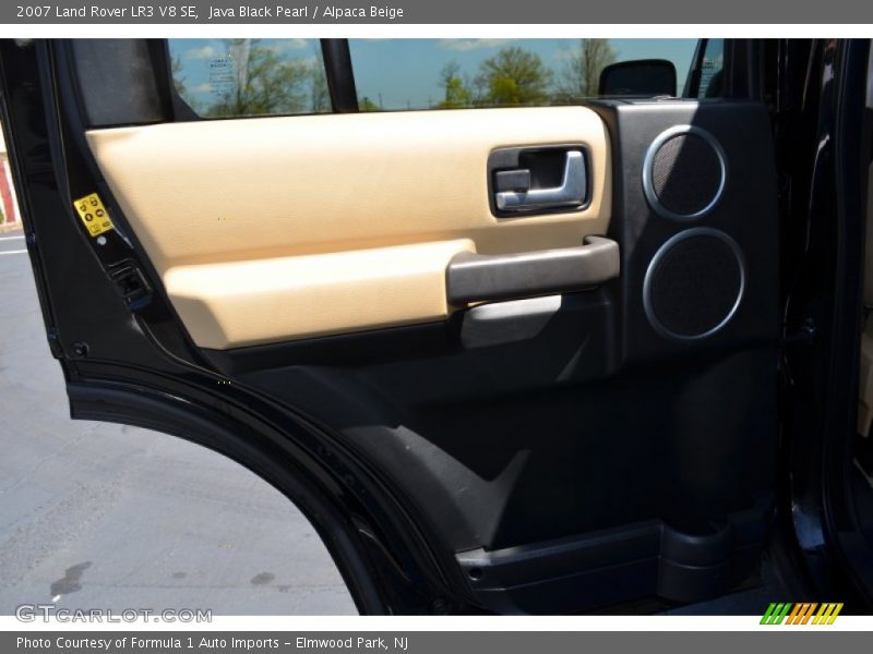 Java Black Pearl / Alpaca Beige 2007 Land Rover LR3 V8 SE