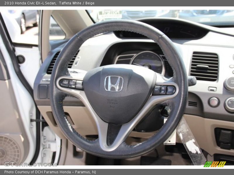  2010 Civic EX-L Sedan Steering Wheel
