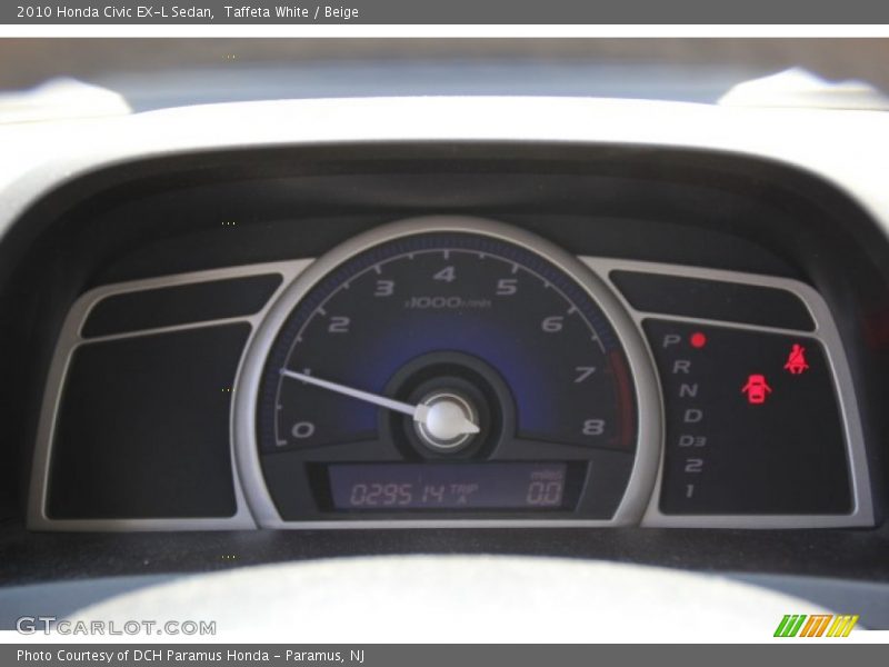  2010 Civic EX-L Sedan EX-L Sedan Gauges