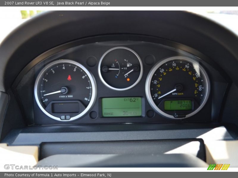  2007 LR3 V8 SE V8 SE Gauges
