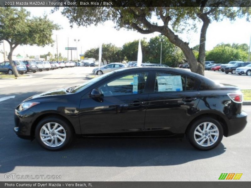 Black Mica / Black 2013 Mazda MAZDA3 i Touring 4 Door