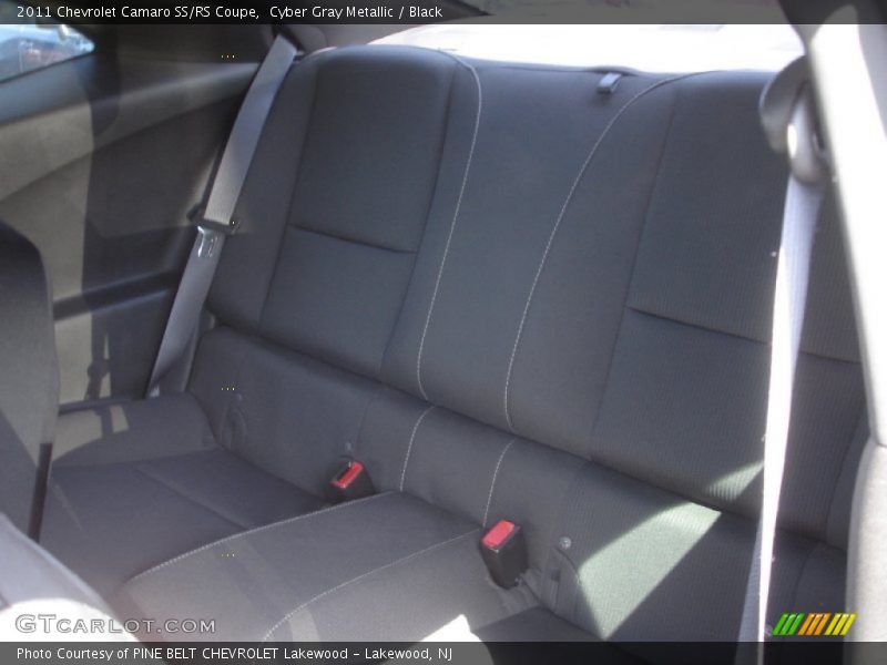 Cyber Gray Metallic / Black 2011 Chevrolet Camaro SS/RS Coupe