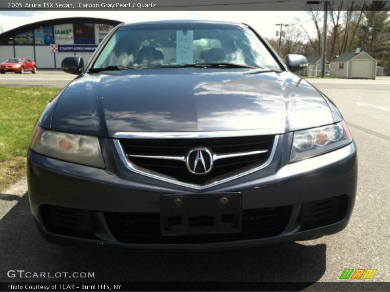 Carbon Gray Pearl / Quartz 2005 Acura TSX Sedan