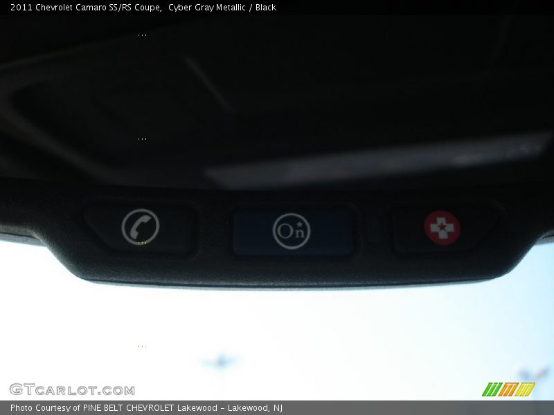 Cyber Gray Metallic / Black 2011 Chevrolet Camaro SS/RS Coupe