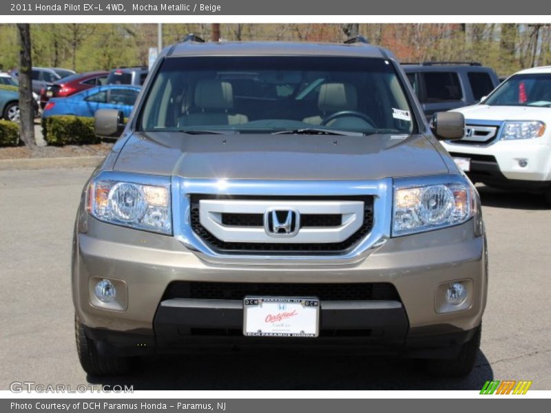 Mocha Metallic / Beige 2011 Honda Pilot EX-L 4WD