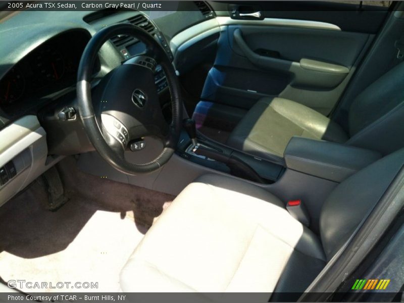 Carbon Gray Pearl / Quartz 2005 Acura TSX Sedan