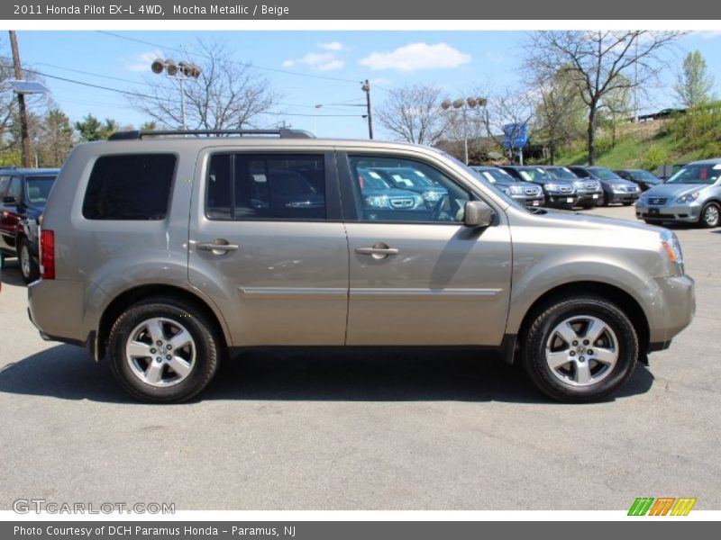 Mocha Metallic / Beige 2011 Honda Pilot EX-L 4WD