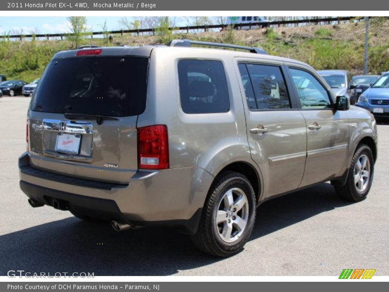 Mocha Metallic / Beige 2011 Honda Pilot EX-L 4WD