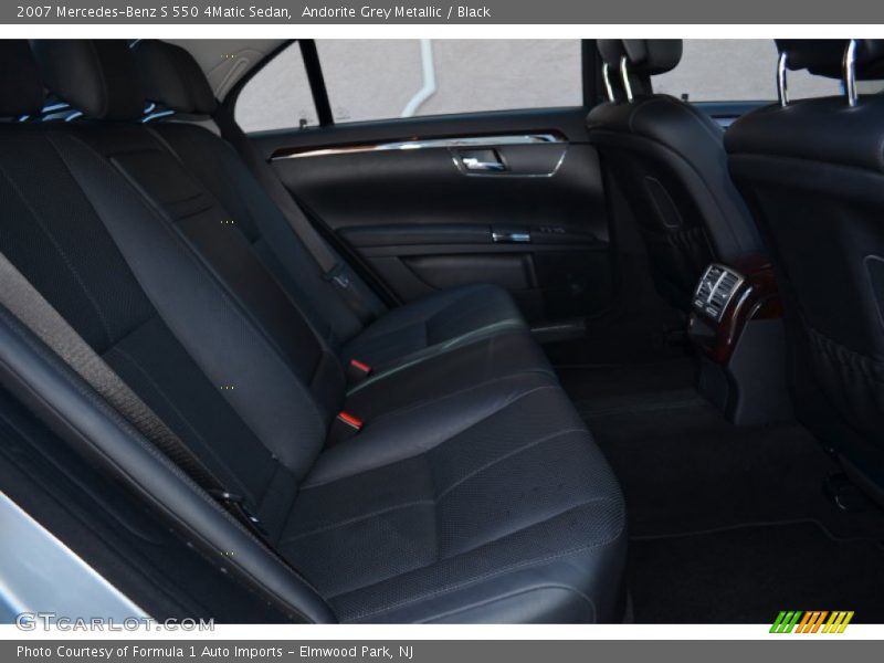 Andorite Grey Metallic / Black 2007 Mercedes-Benz S 550 4Matic Sedan