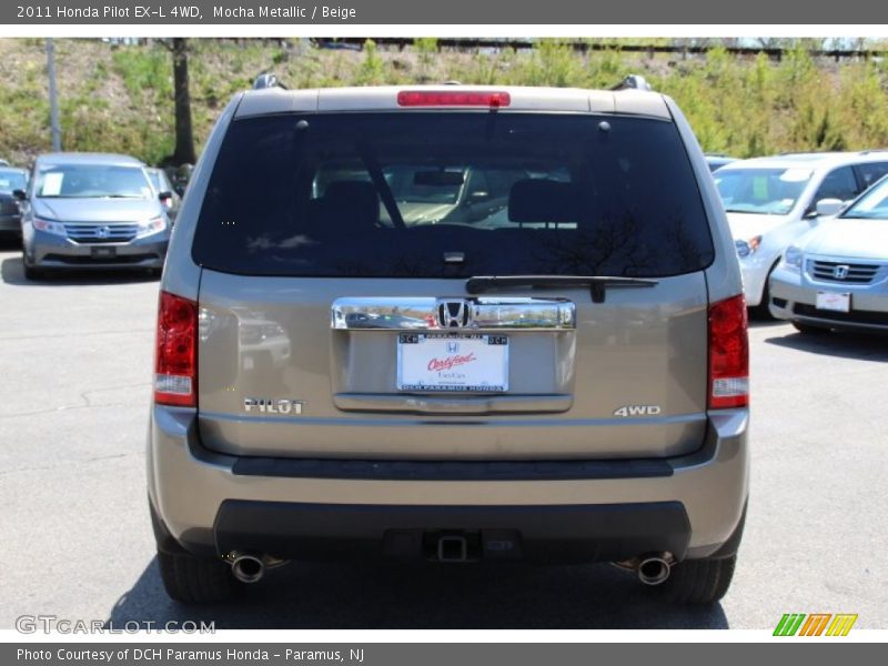 Mocha Metallic / Beige 2011 Honda Pilot EX-L 4WD