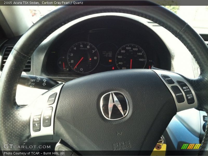 Carbon Gray Pearl / Quartz 2005 Acura TSX Sedan
