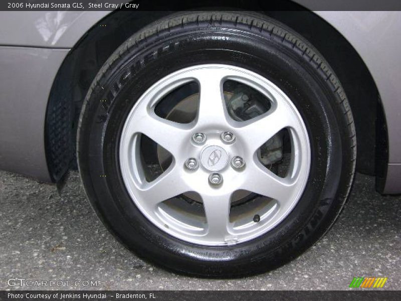 Steel Gray / Gray 2006 Hyundai Sonata GLS