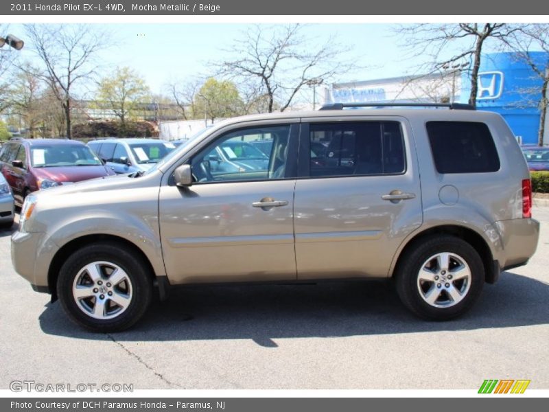 Mocha Metallic / Beige 2011 Honda Pilot EX-L 4WD