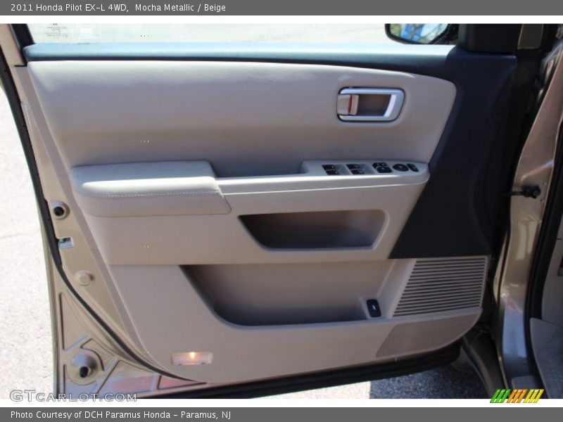 Mocha Metallic / Beige 2011 Honda Pilot EX-L 4WD