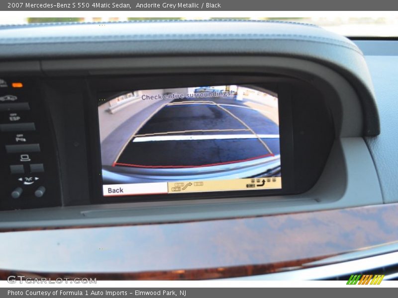 Andorite Grey Metallic / Black 2007 Mercedes-Benz S 550 4Matic Sedan