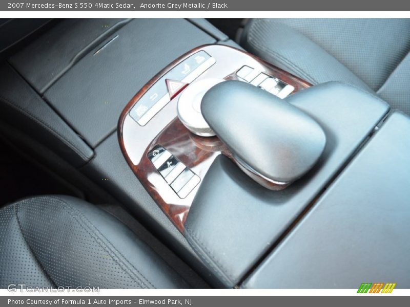 Andorite Grey Metallic / Black 2007 Mercedes-Benz S 550 4Matic Sedan