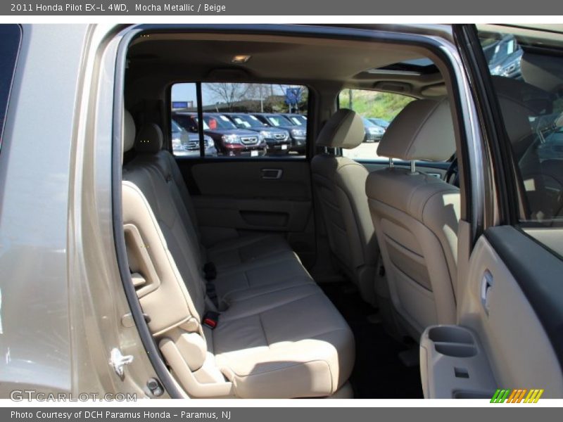 Mocha Metallic / Beige 2011 Honda Pilot EX-L 4WD