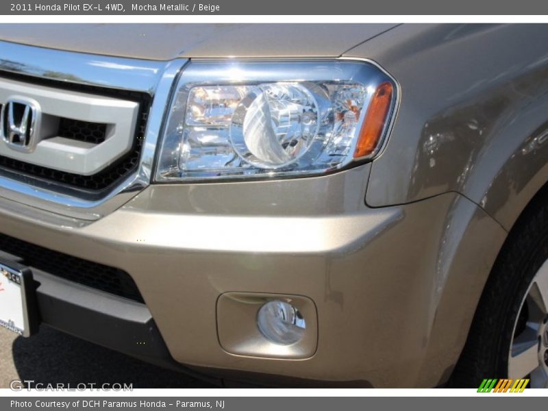 Mocha Metallic / Beige 2011 Honda Pilot EX-L 4WD