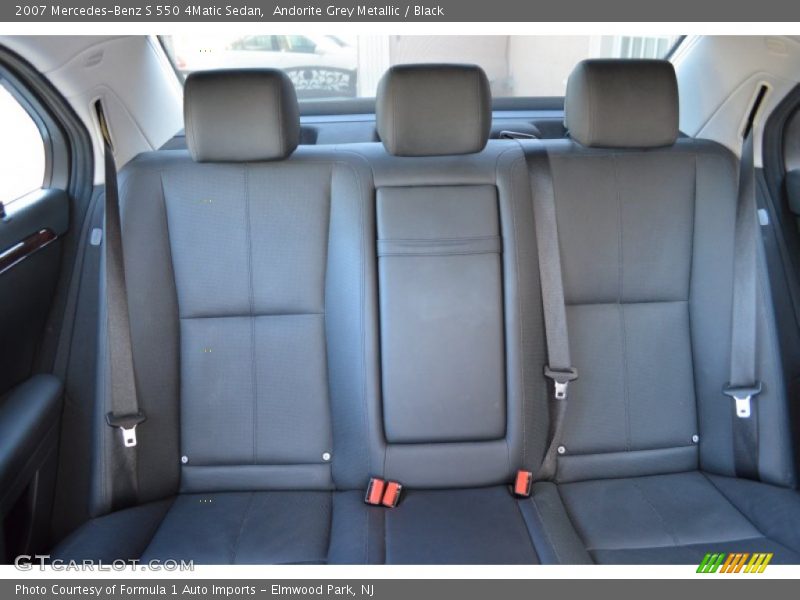 Andorite Grey Metallic / Black 2007 Mercedes-Benz S 550 4Matic Sedan