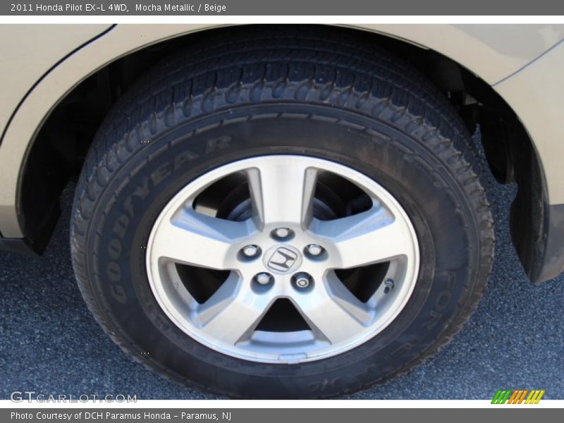 Mocha Metallic / Beige 2011 Honda Pilot EX-L 4WD