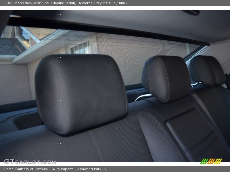 Andorite Grey Metallic / Black 2007 Mercedes-Benz S 550 4Matic Sedan