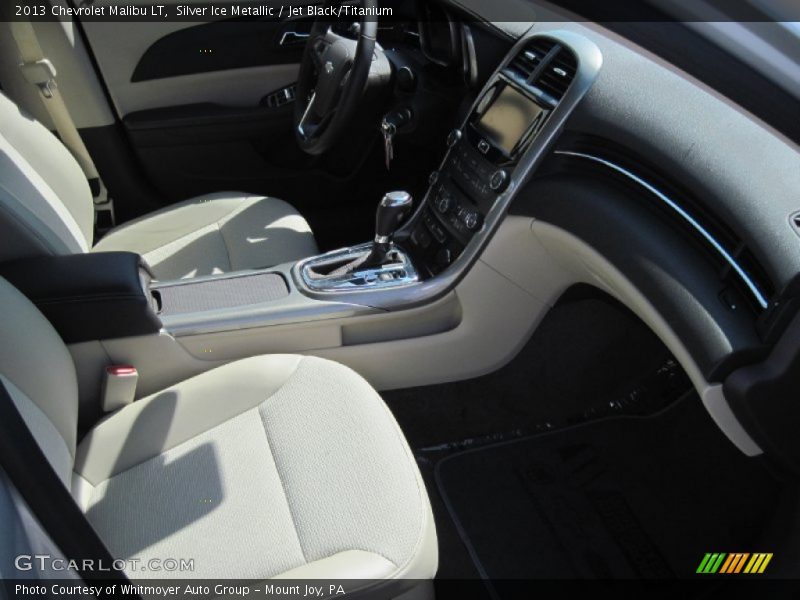 Silver Ice Metallic / Jet Black/Titanium 2013 Chevrolet Malibu LT