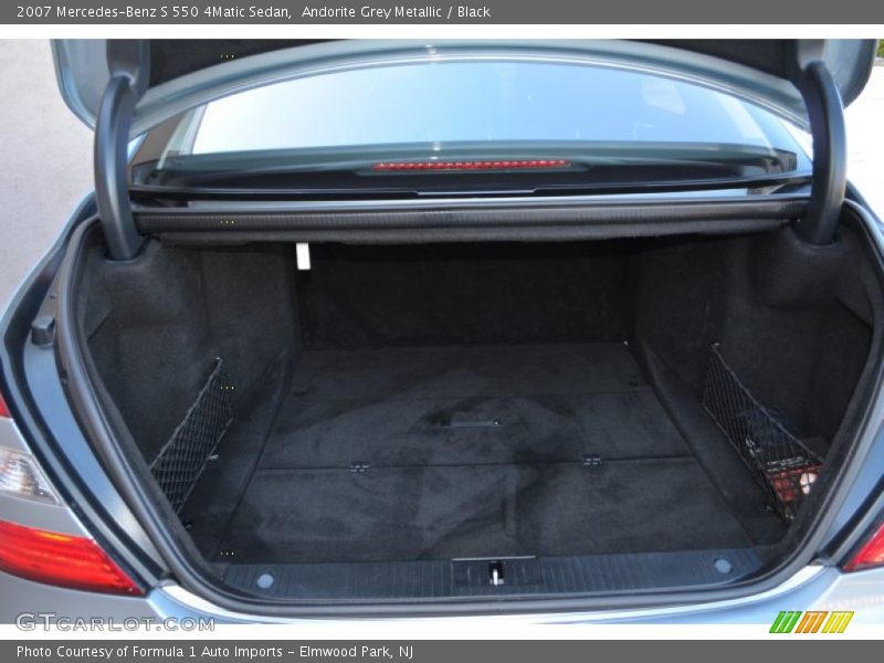 Andorite Grey Metallic / Black 2007 Mercedes-Benz S 550 4Matic Sedan